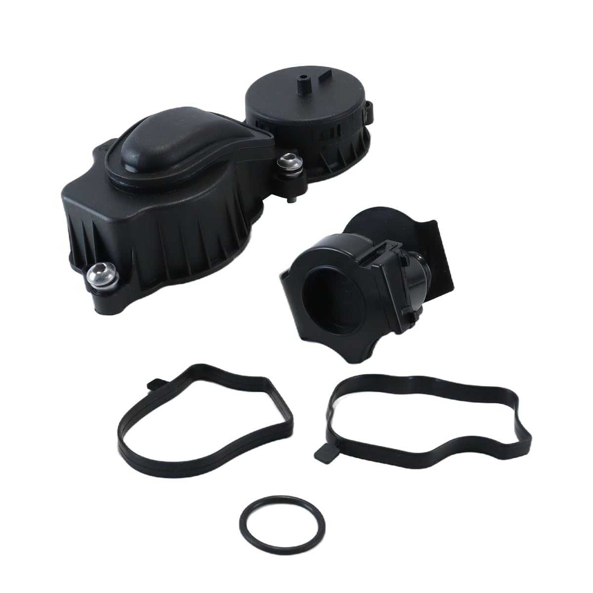 Ubric Separador de Aceite de ventilación para cárter de Coche, Compatible con E46, E60, E61, E65, E66, E66, X3, 11127799225