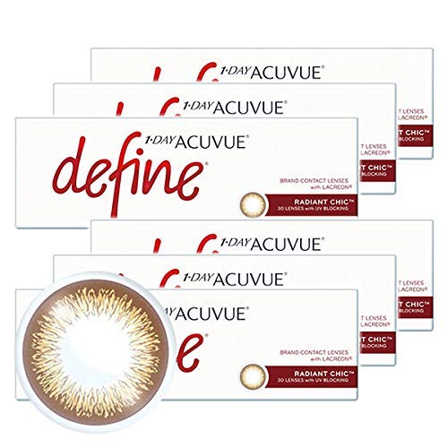 ワンデー アキュビュー ディファイン モイスト ラディアント シック 8.5-8.50 30枚入 6箱