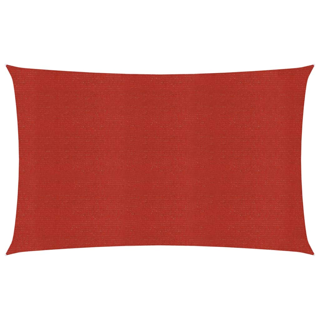 Brise-vue pour balcon rouge 4x7 m idéal terrasse et pergola