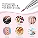 MelodySusie Professional Tornado Nail Drill Bits, 3/32'' Carbide Tungsten Multi-function Bits, Suitable for Manicure Pedicure Cuticle Gel Polishing, Salon Bits, Pink Blossom, Series Bit-X, Medium