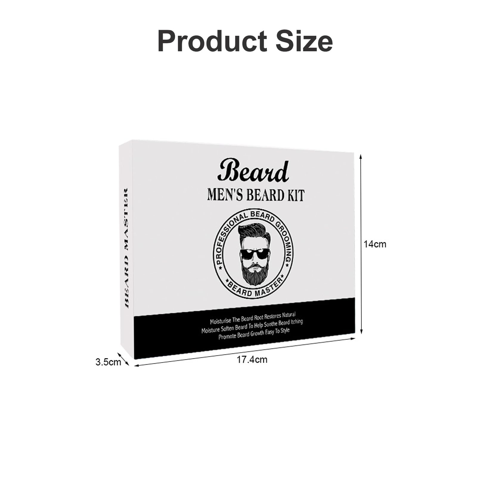 Kit Barba Uomo,Olio Barba,Shampoo Barba,Balsamo Barba,Anti-Crespo,Idratante E Modellante,Regalo Perfetto Per Uomini, Mariti O Padri