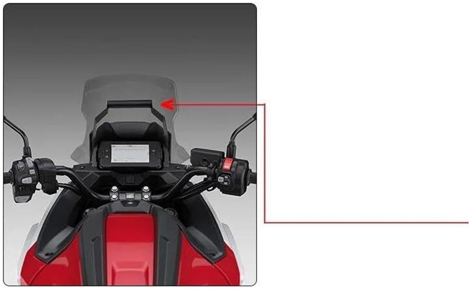 Support de Navigation pour Moto Support de Navigation pour téléphone pour Moto pour NC750X NC 750X 750 X 2021-2024