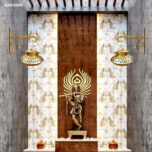 Image of Wall Hanging Metal Brass Medium 6 Inch Degchi Style Incense Burner with Hanger, Bells Decorative Item for Home | Brass Dhoop Holder Pooja Items | Dhoop Dani Stand Tea Holder - Gold