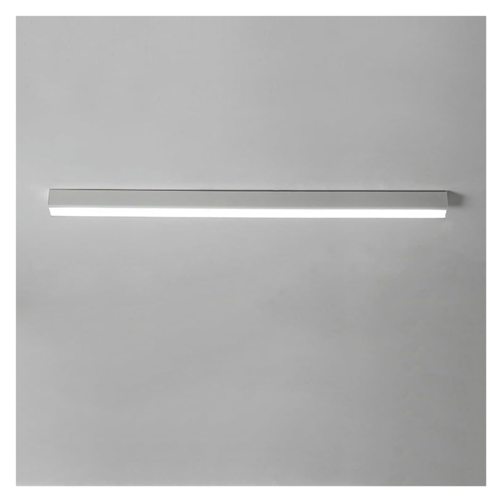 KXEcoLife Ceiling Lamp LED Dimmable Linear White Long Strip Light Fixture for Hallway Balcony Entryway Foyer Stairwell Aisle Loft Restaurant Chandelier(White 80cm,6000K)