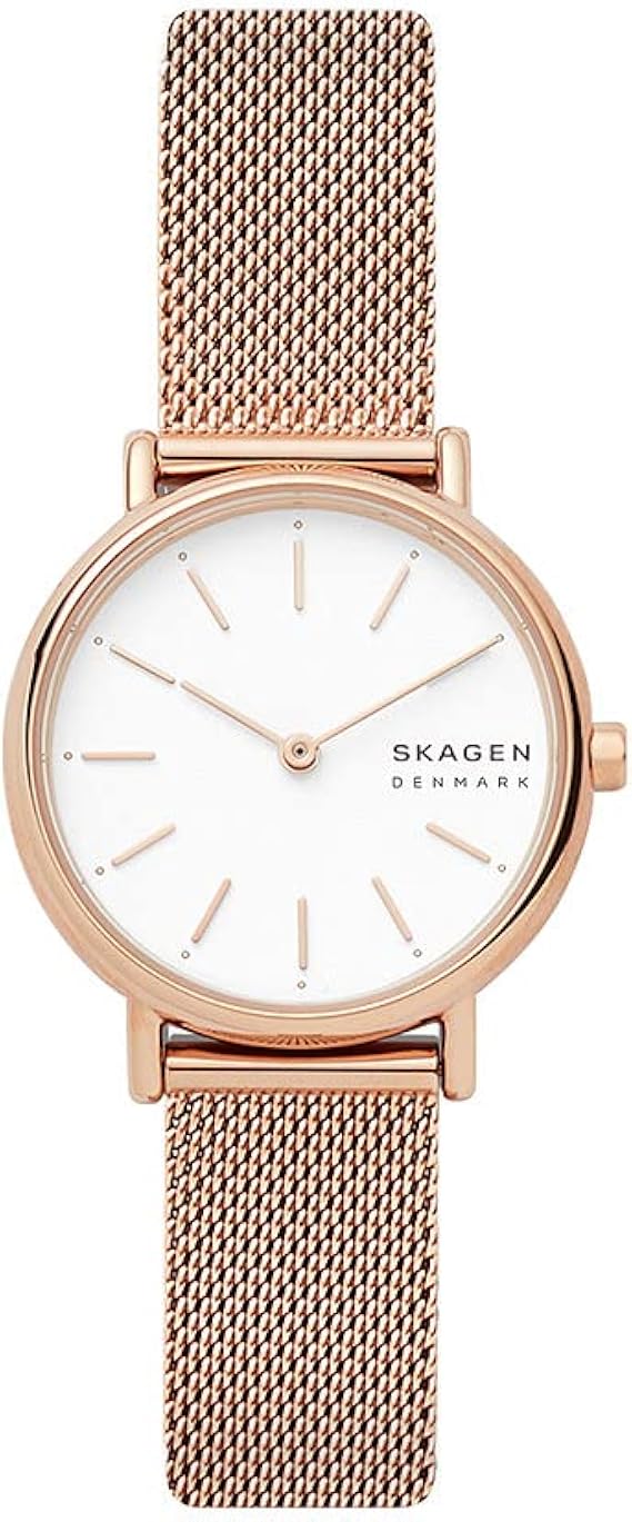Skagen Watch for Women Signatur Lille, Two Hand Movement, 30 mm Rose