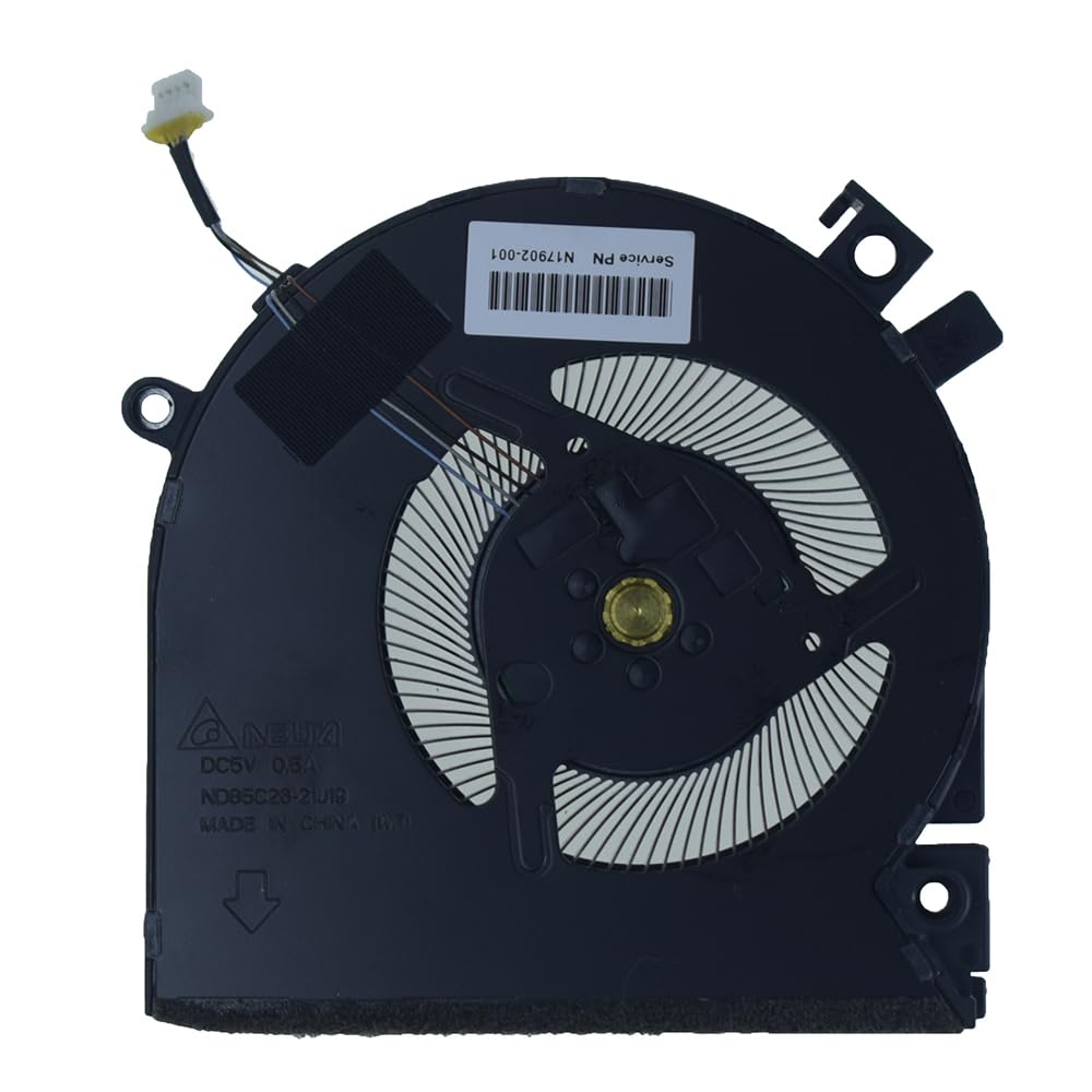 See full amazon price history chart for Orandore CPU Cooling Fan for HP Victus 15-FA 15-FB 15-fa0031dx 15-fb0028nr TPN-Q278 TPN-Q279 15-fb0028nr 0050ax 0103la DC5V Series N17903-001 N13304-001 Orandore CPU Cooling Fan for HP Victus 15-FA 15-FB 15-fa0031dx 15-fb0028nr TPN-Q278 TPN-Q279 15-fb0028nr 0050ax 0103la DC5V Series N17903-001 N13304-001 (B0CQW7JTMY) Amazon Price History, Amazon Price Tracker
