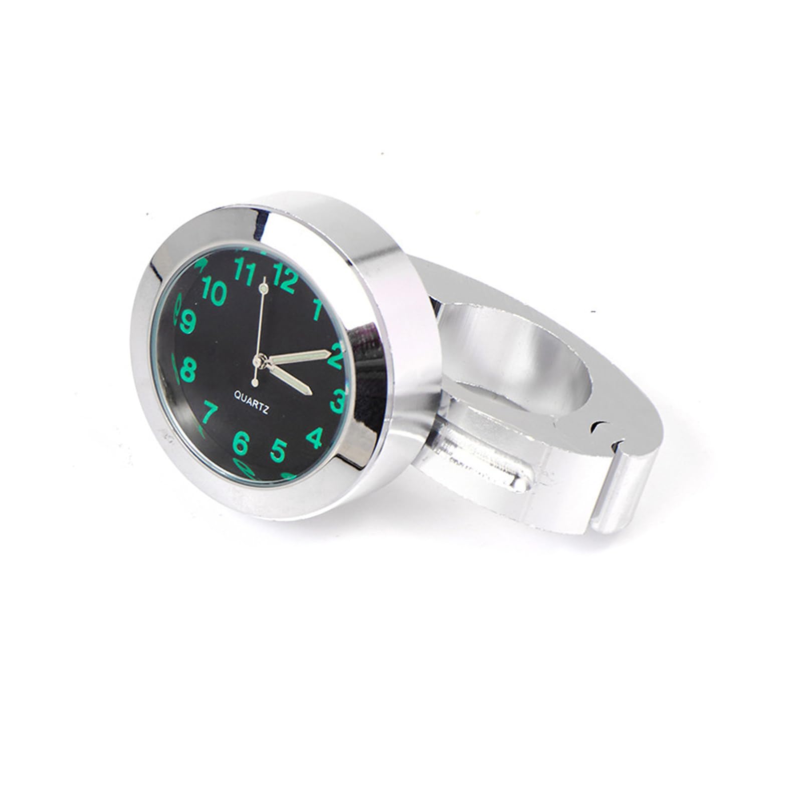 Amazon.co.jp: 【雲見】バイク用 時計 防水 夜光 22mm ハンドルバー 