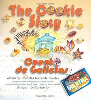 Hardcover The Cookie Story (English and Spanish Edition) Book