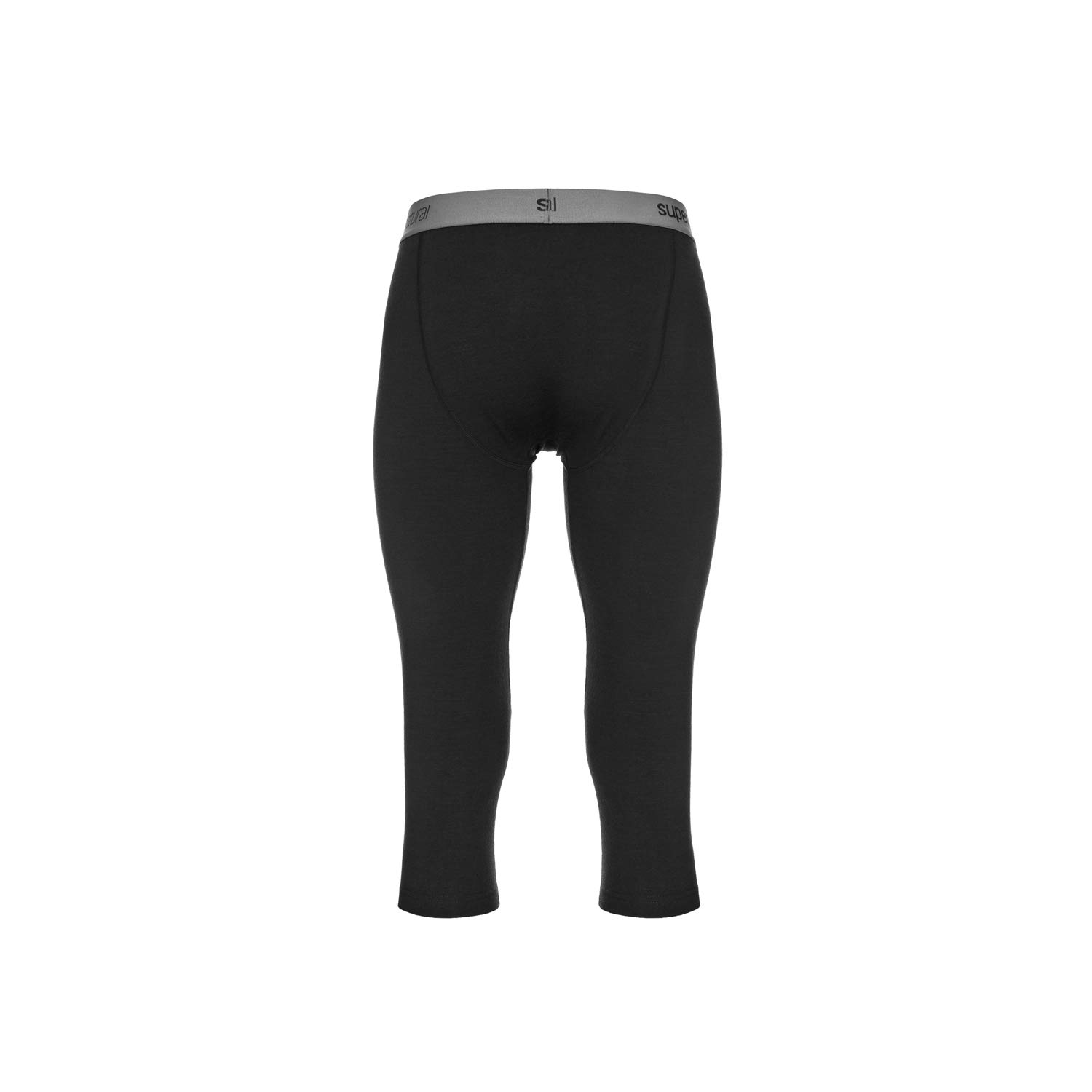 super.natural Herren Funktions-Unterhose, 3/4 Länge, Mit Merinowolle, M BASE 3/4 TIGHT 175