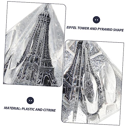 Porte-stylo de décoration pyramide pour résoudre le désordre de bureau - 5