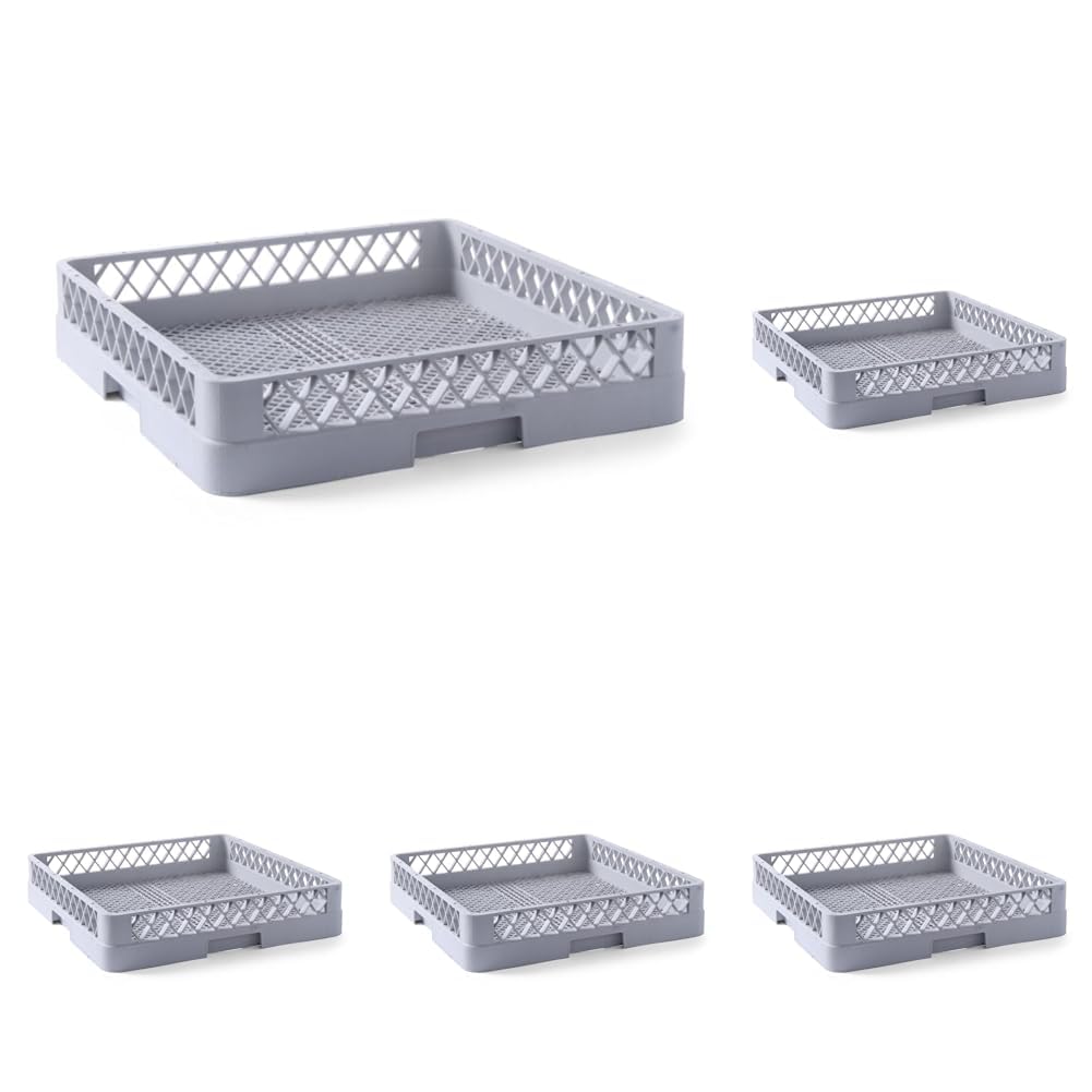 HENDI Cesta de lavavajillas para cubiertos - 500x500x(H) 100 mm (Paquete de 5)