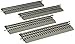 Lionel FasTrack 10? Straight Track, Electric O Gauge, 4-Pack