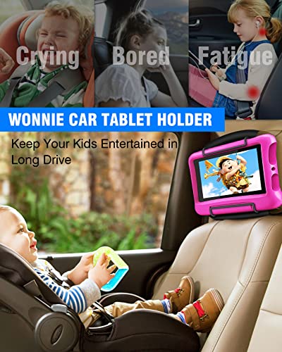 Wonnie Upgrade Tablet Holder For Car, Car Headrest Mount Holder For Back Seat thumb #1