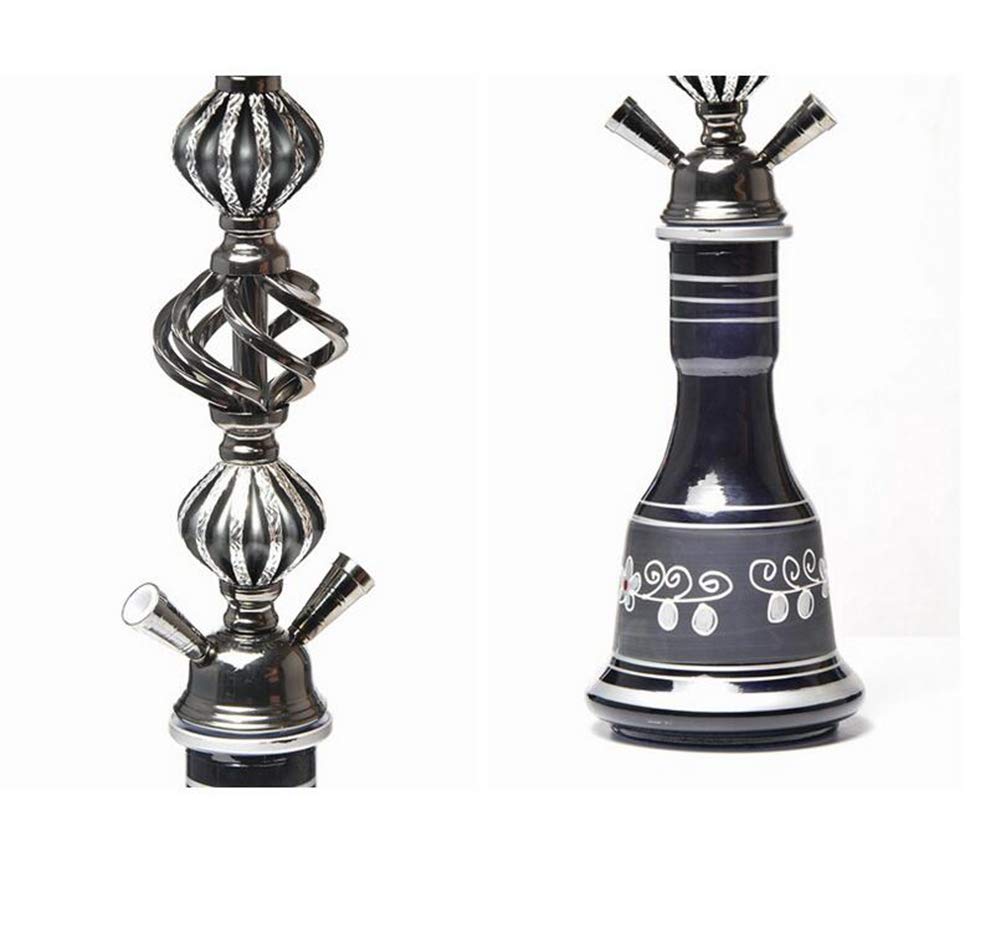 Amazon.co.jp: ブラックシーシャ 水タバコ 2人で同時に使える！(ホース