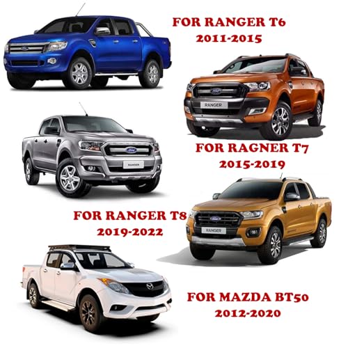 Evite vaho en ventanillas con derivabrisas Ford Ranger doble cabina 7