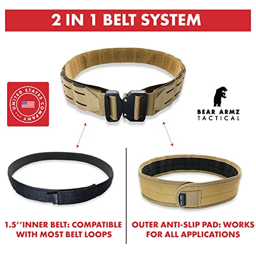 Battle Belt | Heavy Duty Nylon Belts | Molle Riggers Belt | American Company3