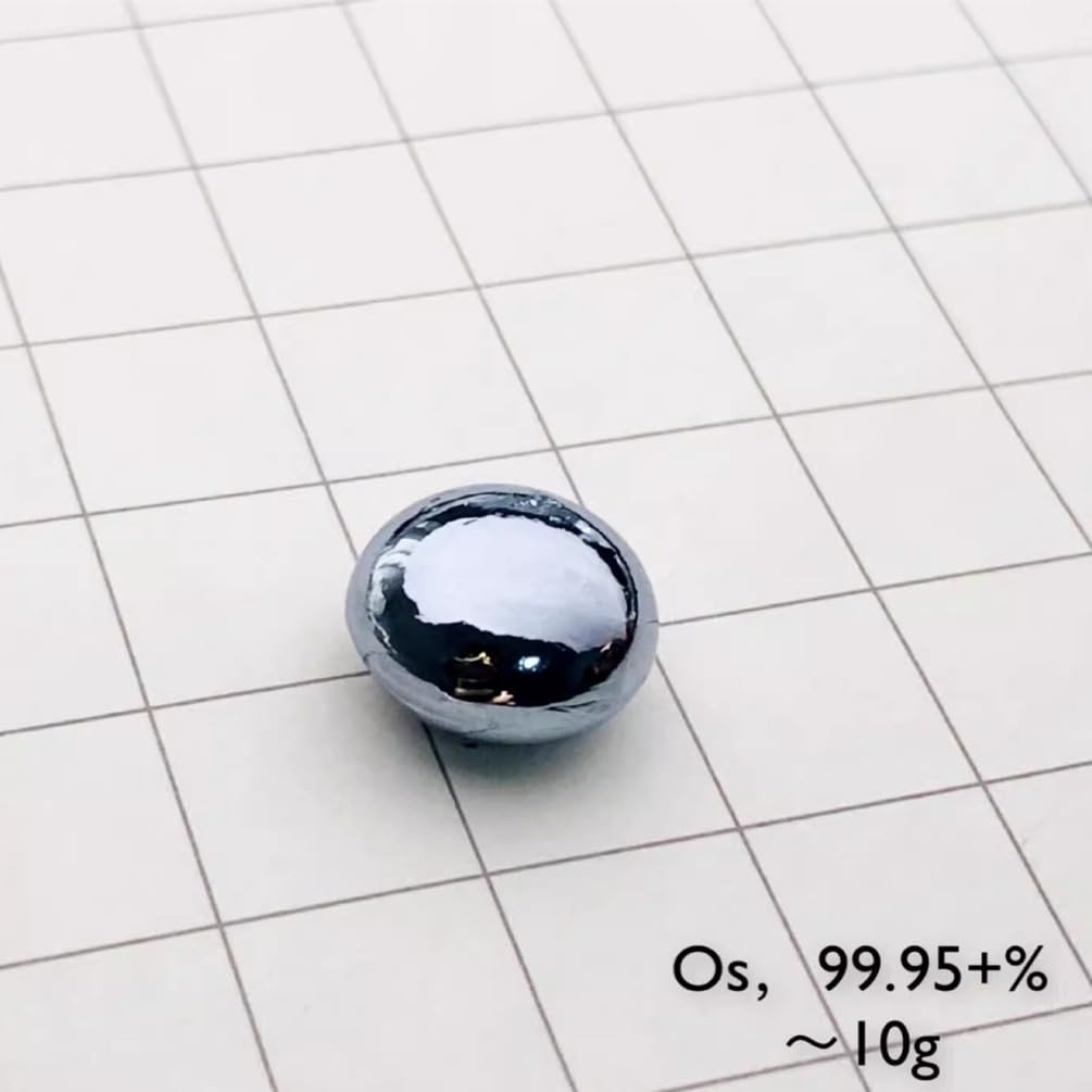 Amazon.co.jp: 重さ10 gの高純度オスミウム金属ビーズ1個、純度99.95