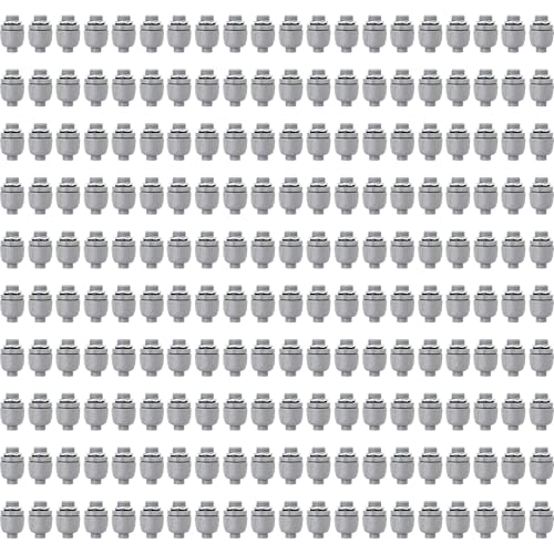 1/2 inch Liquid Tight Connector PVC Flexible Conduit Connector, Straight 180 Degree UL Listed Liquid Tight Connector, Non-Metallic Electrical Conduit Fittings (24 Pack)
