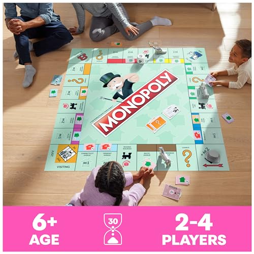 Spin Master Games Monopoly Giant Edition Oversized Classic Kids Board Game - image 2