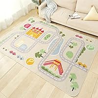 Amazon.co.jp: 子供ゲームパッド 遊びマット 道路交通 数字柄 プレイ