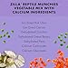 Zilla Reptile Food Munchies Vegetable Mix With Calcium, 4-Ounce