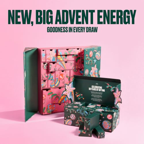 The Body Shop Classic Beauty Advent Calendar Gift Set, Includes Creams & Gels for Shower & Body, Hand Balms and More - Image 2