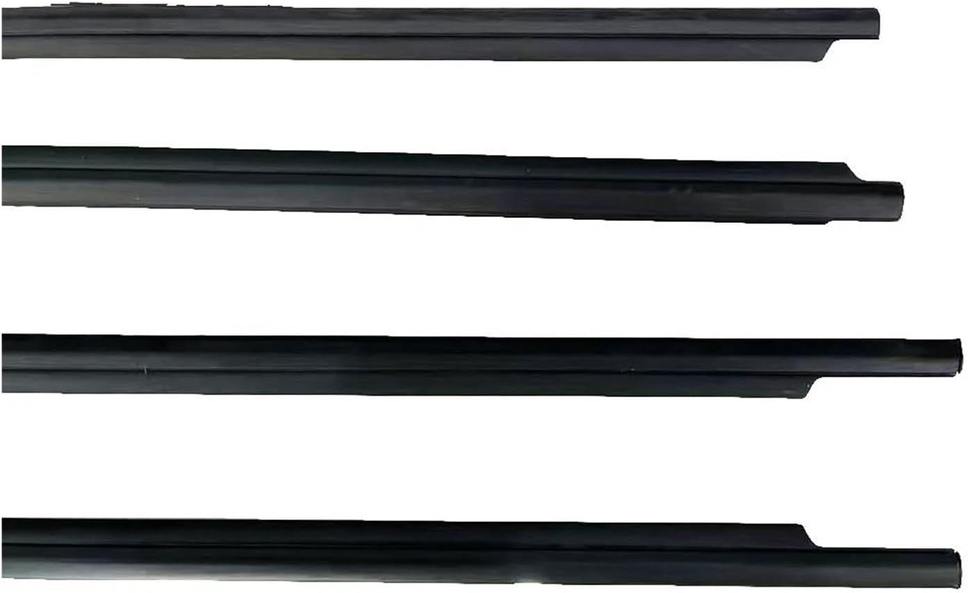 ウェザーストリップ 車用アウタードアウィンドウウェザーストリップモールディングトリムシールベルト ブラック に適合する レクサス 1