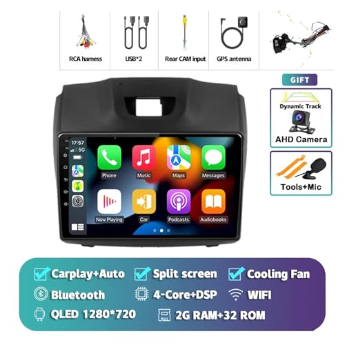 Autoradio Trailblazer 2012-2016 S-10 stéréo 2din multimédia Android 15 tactile - 2