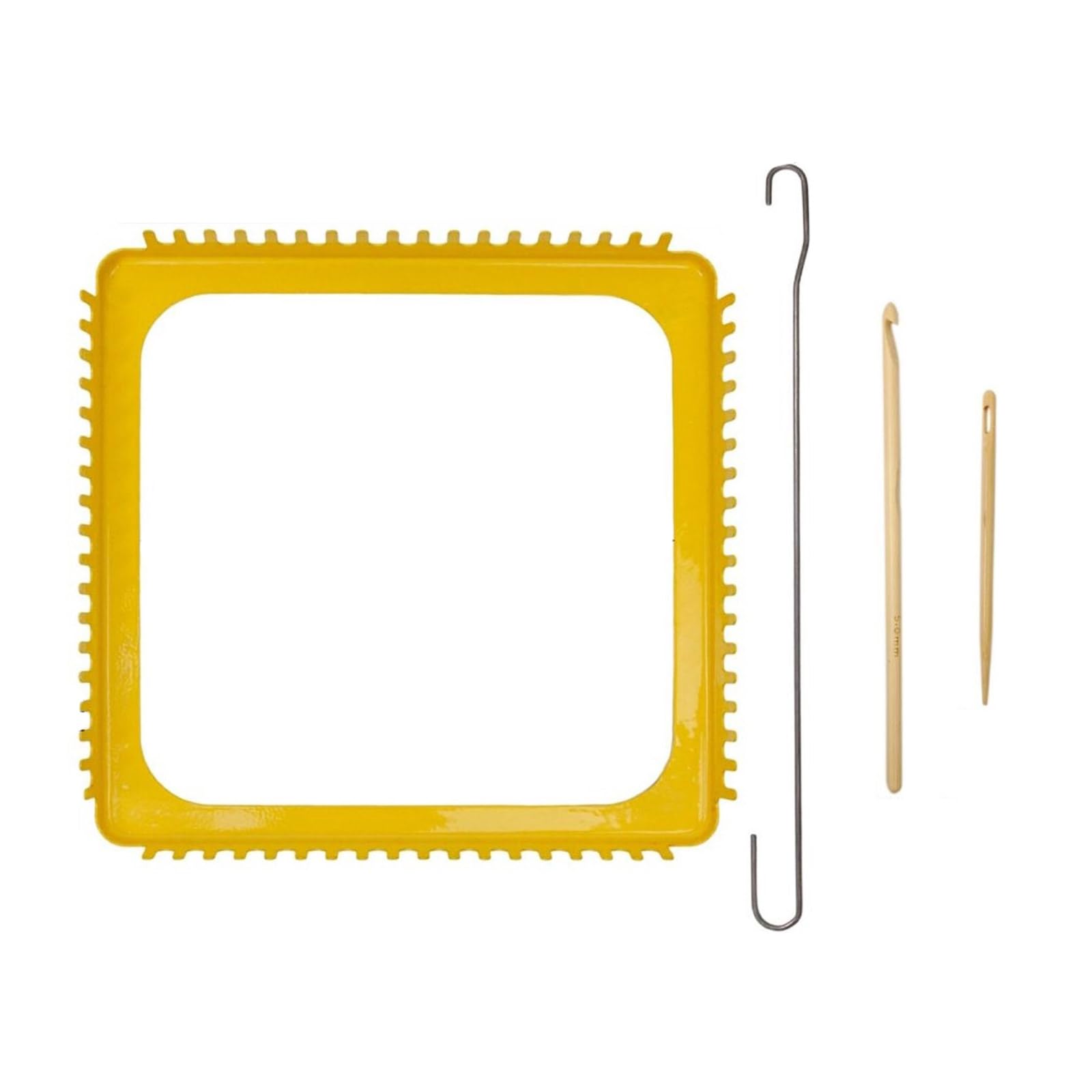 Tsophreniq Loomed Kits with Hooks 18 Teeth Weaving for Craft Hobbyists Knitting Craft Weaving