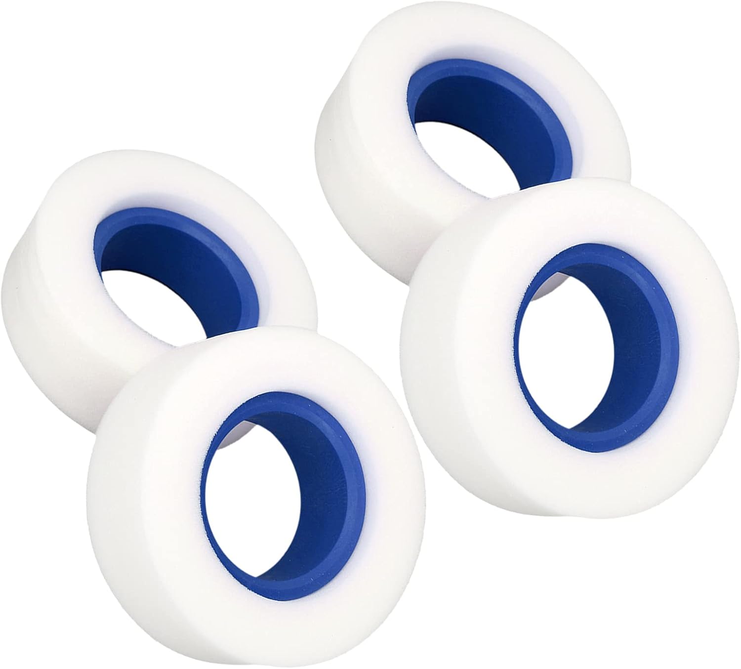 RC Crawler Tires, High-Performance Replacement, Foam Tires for RC Crawler, 4PCS 2.2 Inch Dual Stage Foam Tires for 1/10 & 1/8 Scale Crawler, Perfect for Racing, DIY Repair, and Off-Road Adventures
