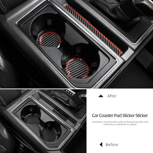 Portavasos para Carro BETTERHUMZ Fibra de Carbono Negro miniatura 3