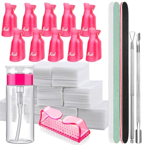 FANDAMEI Nail Polish Gel Remover Tools Kit with...