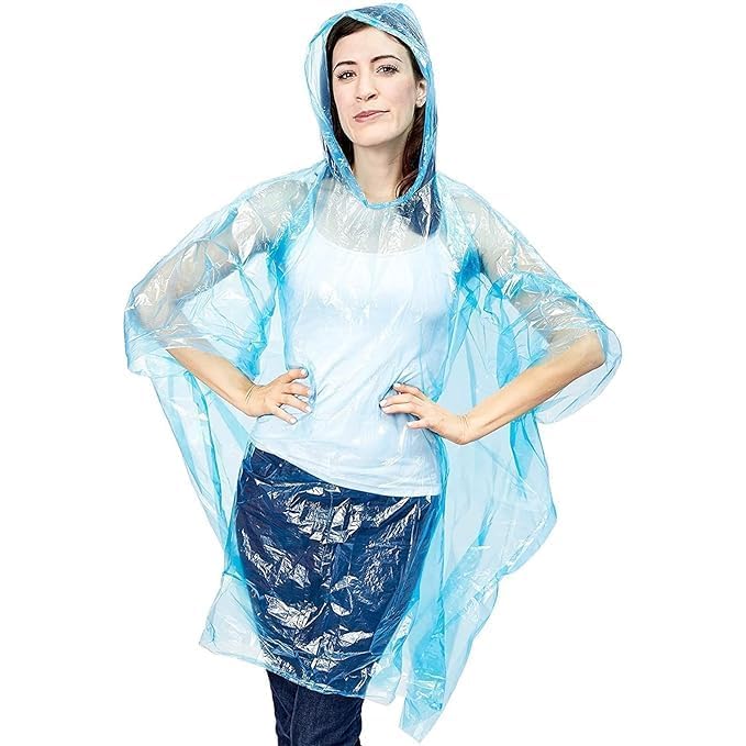 Pocket Size Disposable Raincoat for Men and Women for Travel Use | Easy to Carry Rain Card | Pocket Emergency Waterproof Rain Poncho | Rain Card (3) Multicolour (9)-image-39
