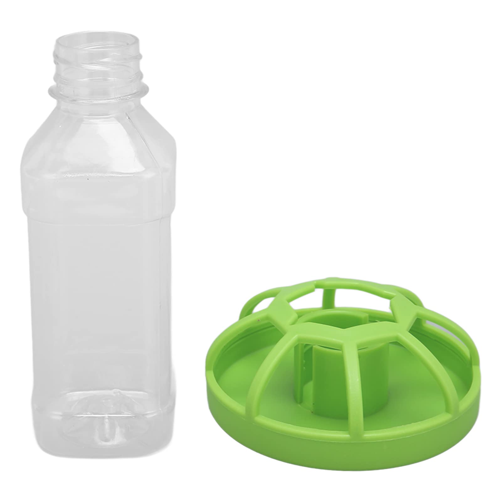 JOROBURO Reptile Water Bottle, Turtle Automatic Feeder Waterer Dispenser with Water Bottle, Tortoise Dispenser Bottle Feeding Dish for Lizard Tortoise Chameleon(Large)