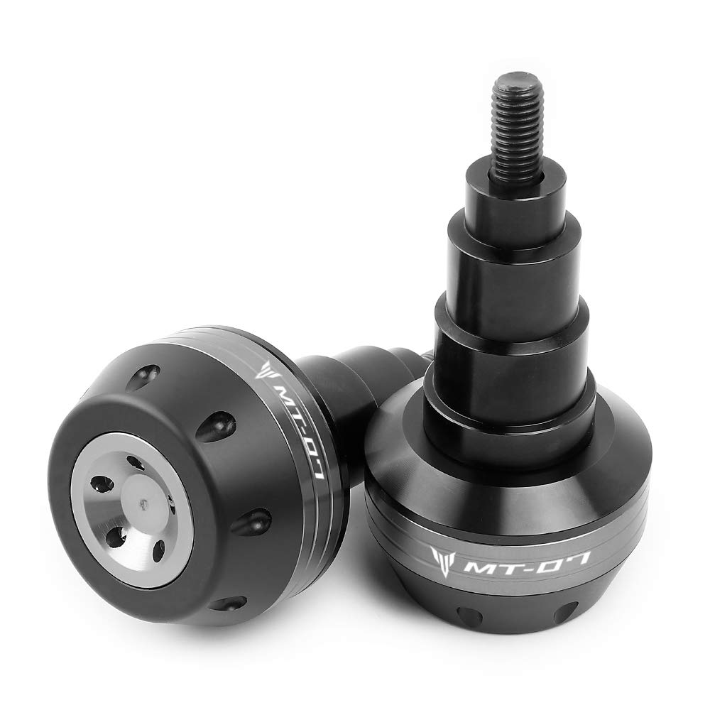 Tamponi Paratelaio Protezioni Telaio Anticaduta Frame Sliders in Moto per MT07 MT-07 MT 07 2015-2023 2024(nero)