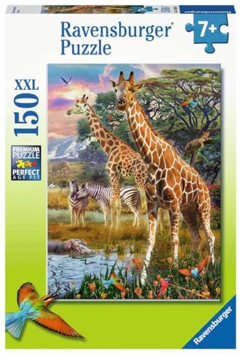 Ravensburger - Puzzle 150 pièces XXL - Savane colorée