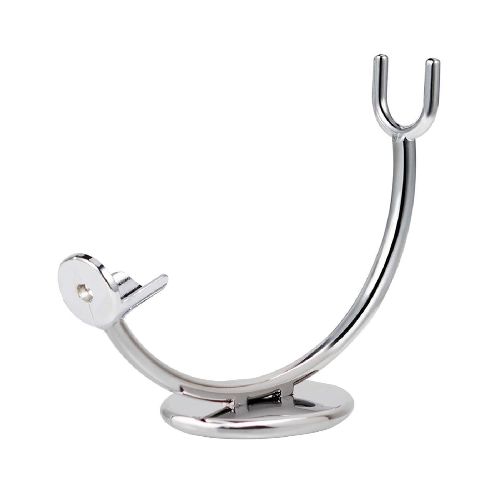 Snorvixre Modern Metal Plated Shaving Shaver Stand with Rustproof Coating and Unique Design Shaving Accessory for Men Grooming Permanent Shaver Holder