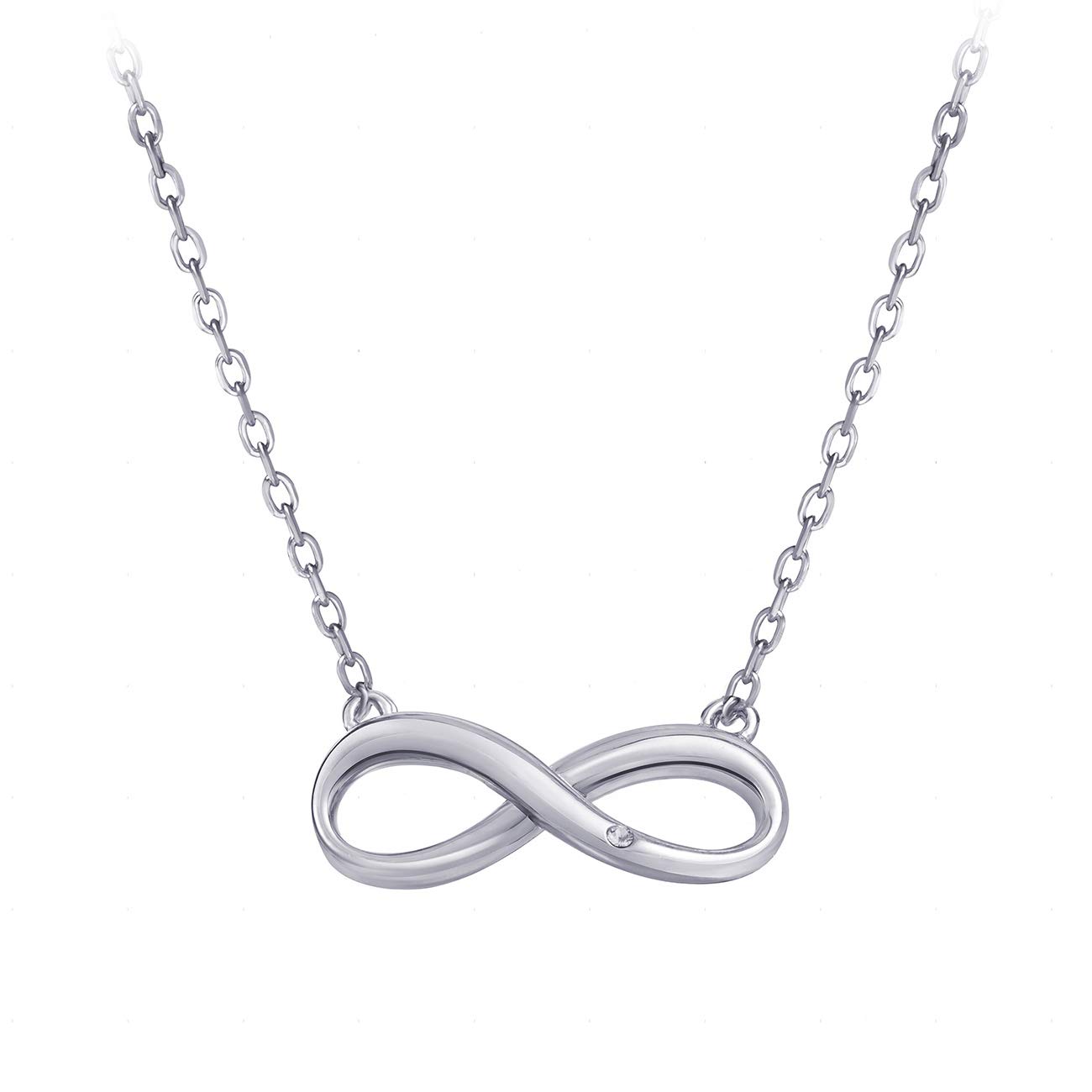 See full amazon price history chart for Meow Star Sterling Silver Infinity Necklace for Women Dainty Diamond Necklace Gold/Rose Gold Plated Pendant Necklace (Silver) Meow Star Sterling Silver Infinity Necklace for Women Dainty Diamond Necklace Gold/Rose Gold Plated Pendant Necklace (Silver) (B07QGSSKGL) Amazon Price History, Amazon Price Tracker