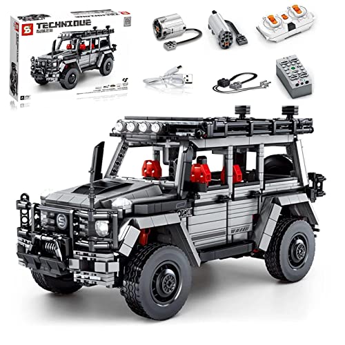 Wanjun Technik Auto Buggy G63 Bausatz, 1852 Teile SUV Touring, Kompatibel Mit Lego Technic Dynamic Edition
