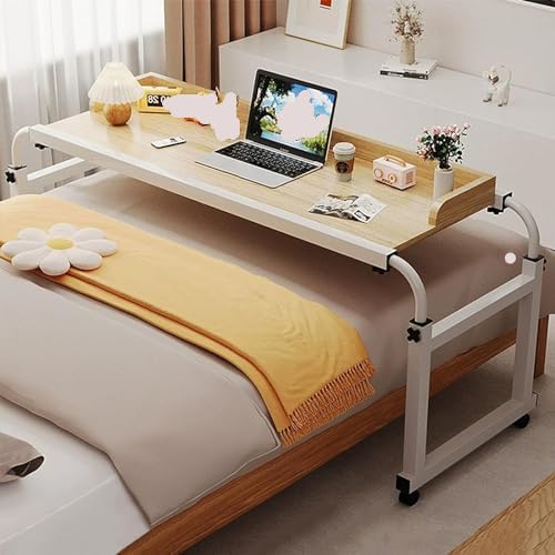 Chariot d'ordinateur portable extensible et réglable en hauteur pour lit