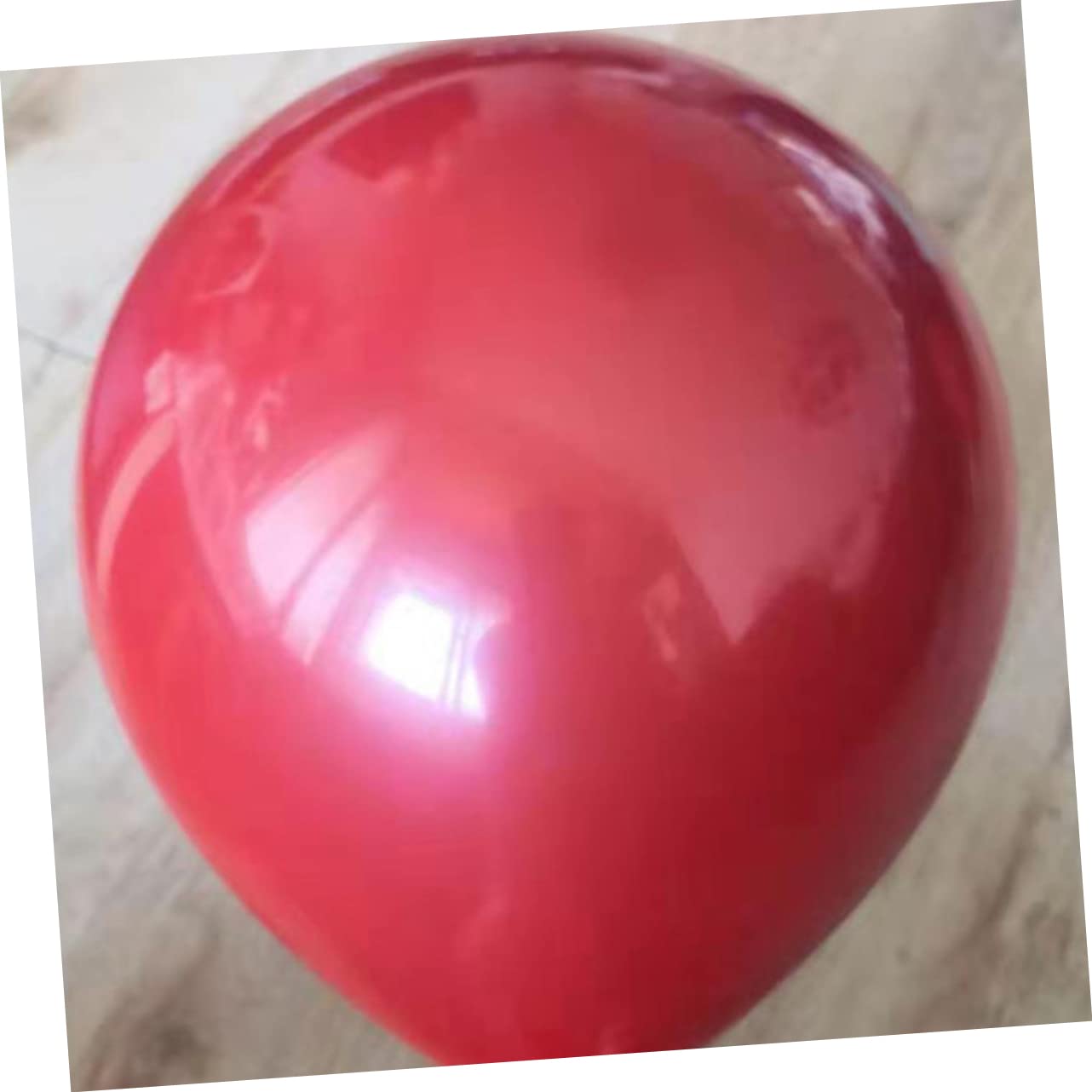 TOPBATHY 25pezzi Palloncini in Lattice Granata da Palloncini Decorativi per Matrimonio Banchetti e Feste