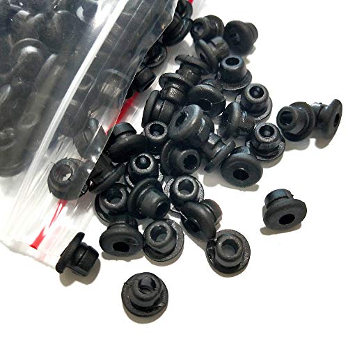 Tattoo Rubber Grommets, SOTICA 300Pcs Tattoo Needle Nipples Tattoo Machine part, Soft Tattoo Pin Cushion Tattoo Machine Grommets Armature Bar Nipples for Tattoo Needles Tattoo Coil Gun Machine Kit Sup