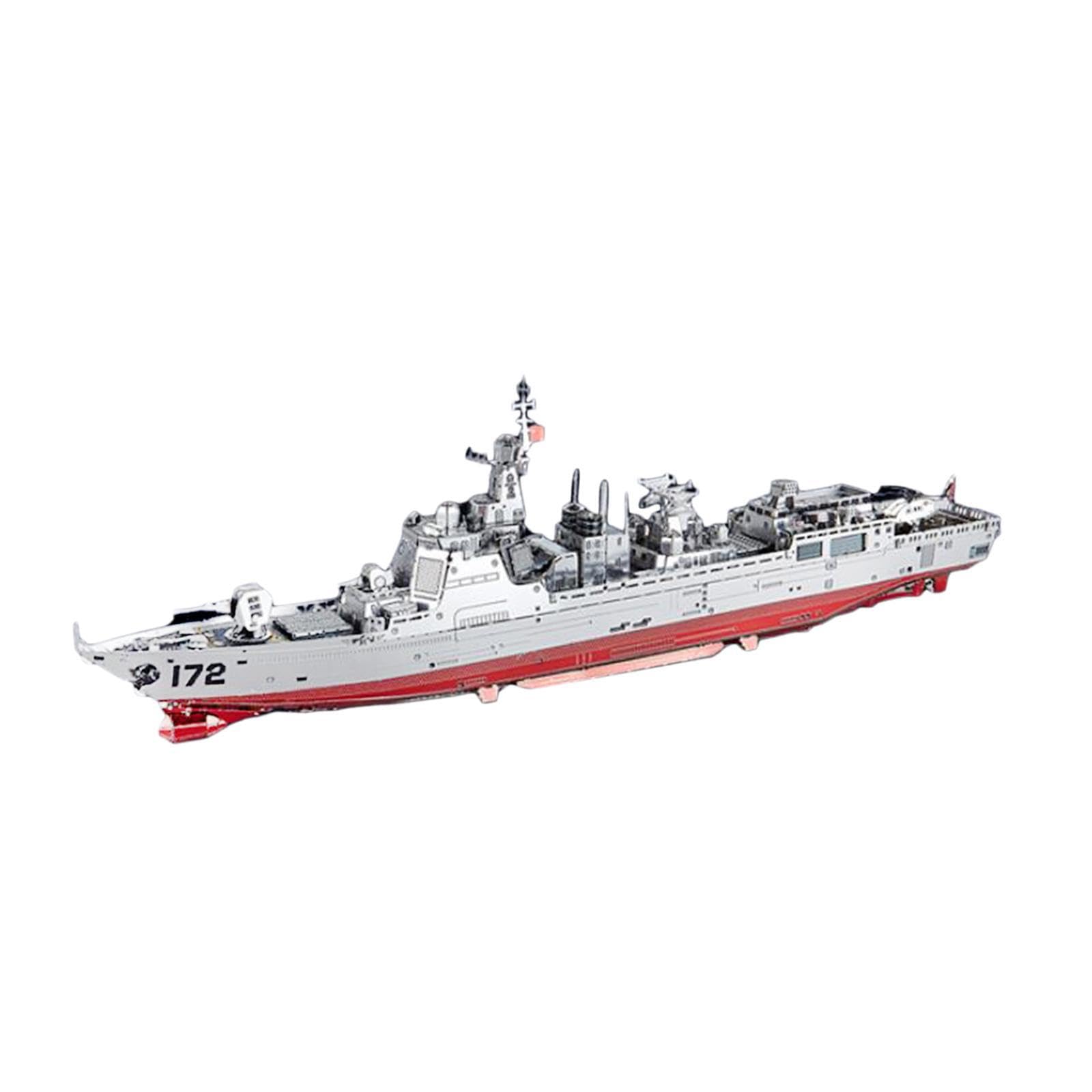 Maquette de Porte-Avions à Assembler : Puzzle de Navire Échelle pour Garçons