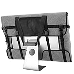Trunab Monitor Carry Case Compatible with iMac 27" Desktop Computer/ 27" LCD Screens and Monitors, Protective Storage Case Monitor Dust Cover for 27" Screens and Accessories, Grey - Patented Design