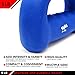 JFIT Neoprene D-Grip Dumbbell Weight, 5LB