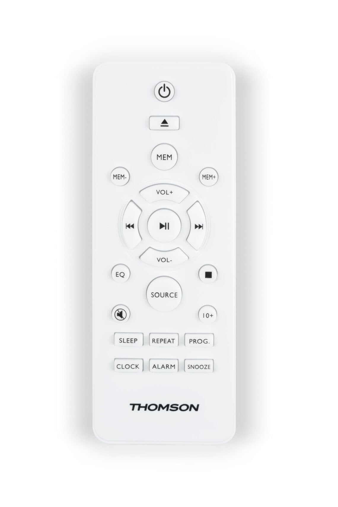 Microchaîne - THOMSON - COSY MIC121BT - Lecteur CD, Bluetooth, Radio FM, MP3, USB - Bois et Blanc