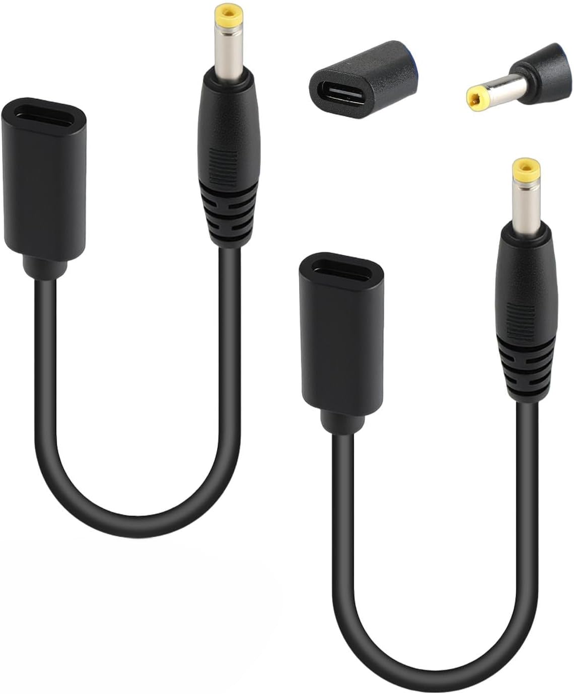 2 Pack USB-C Charging Cable Adapter for PSP, PSP to Type-C Adapter Charger Cord Compatible with PS Vita 1000/2000/3000 Series E-1000 L-Shape Consoles (Please Note: Only for 5V2A/10W or Lower)