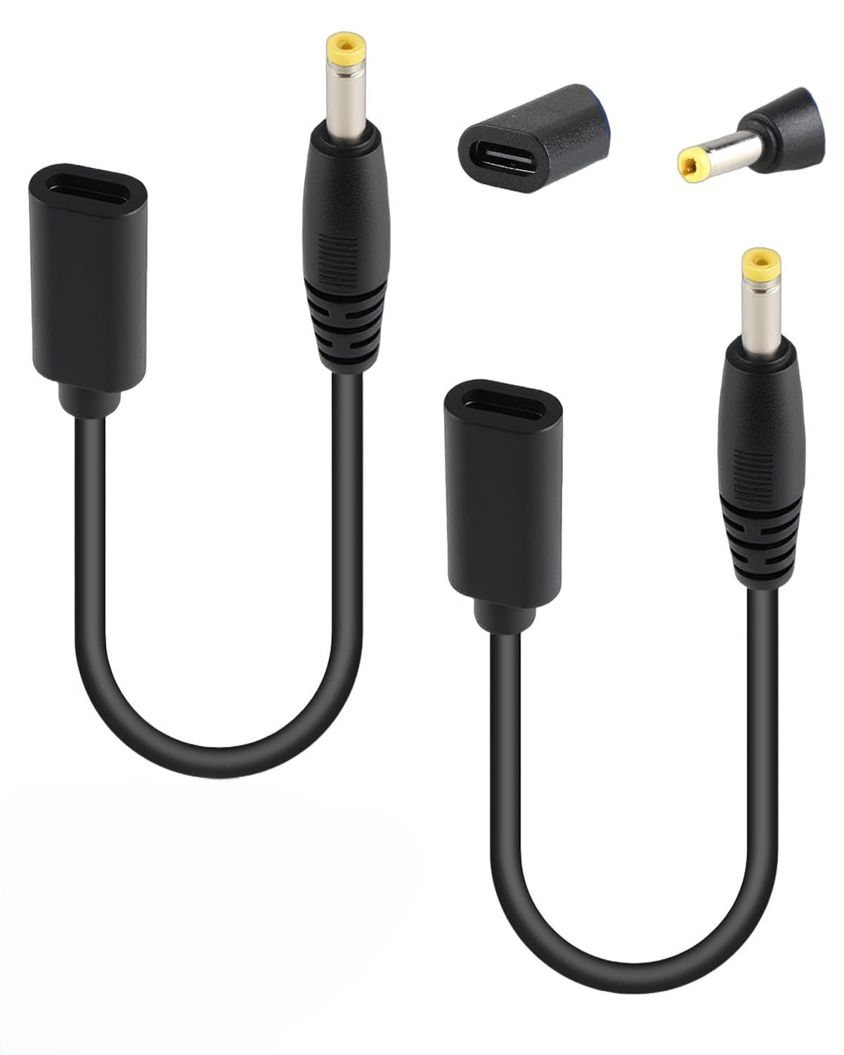 2 Pack USB-C Charging Cable Adapter for PSP, PSP to Type-C Adapter Charger Cord Compatible with PS Vita 1000/2000/3000 Series E-1000 L-Shape Consoles (Please Note: Only for 5V2A/10W or Lower)