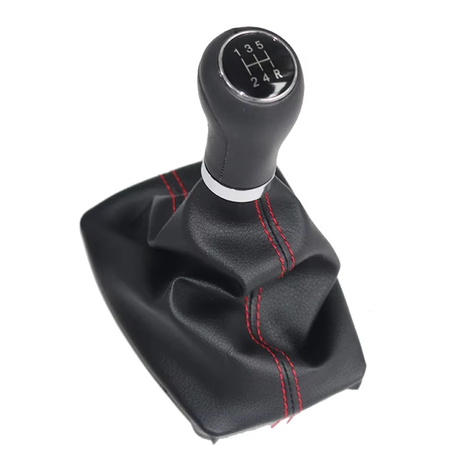 Ylmkmvlczc 12345R Red Line For A4 8E B6 B7 2000-2008 Shift Gear Knob Gear Shift Knob Lever