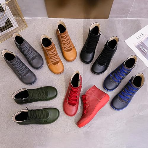 Women's Vintage Ankle Boots, Ankle Booties3